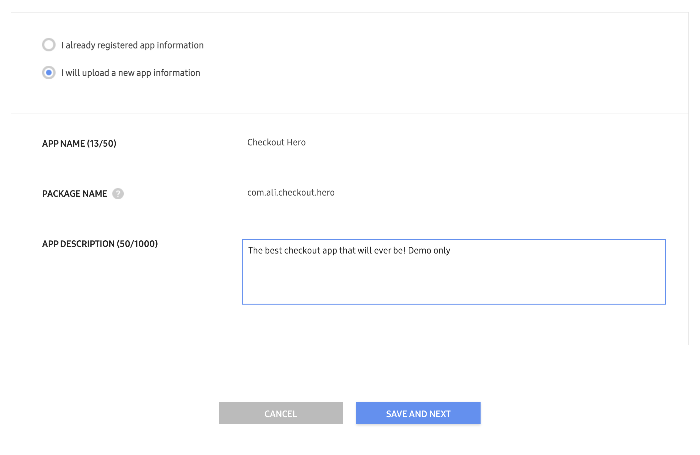 Android App Information